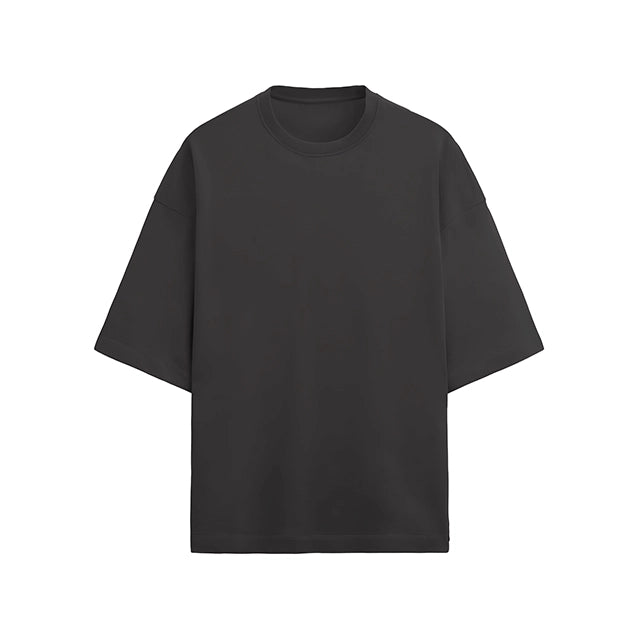 Plain Premium Terry Oversized Tee | Unisex