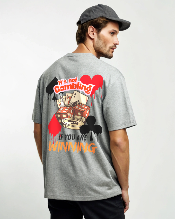 Gambling | Premium Oversized T-shirt