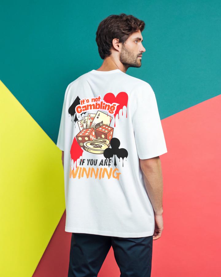 Gambling | Premium Oversized T-shirt